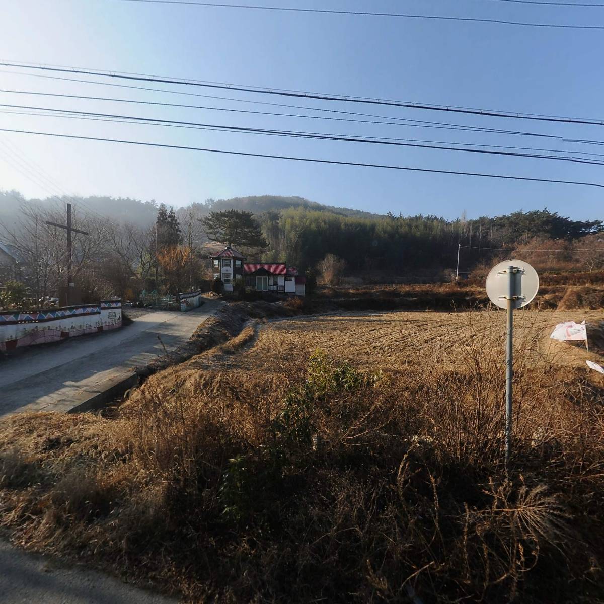 꽃향기 가득한 교회