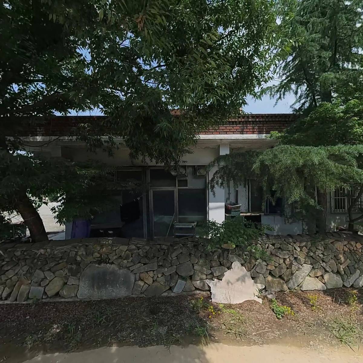 미륵산돌담